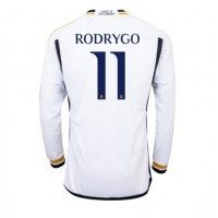 Moški Nogometni dresi Real Madrid Rodrygo Goes #11 Domači 2023-24 Dolgi Rokav